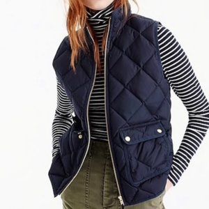 J. Crew Navy Blue Excursion Vest sz XXS